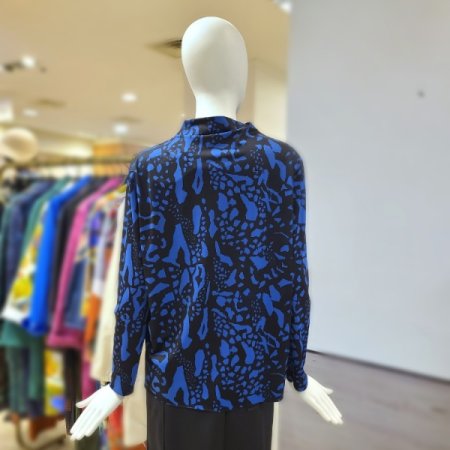 입술넥길팔블라우스