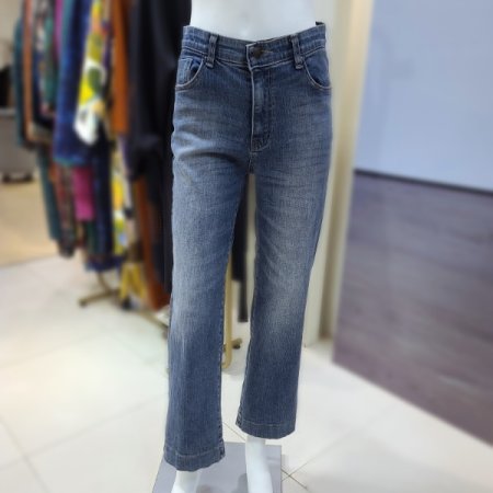 밴딩부츠컷데님팬츠