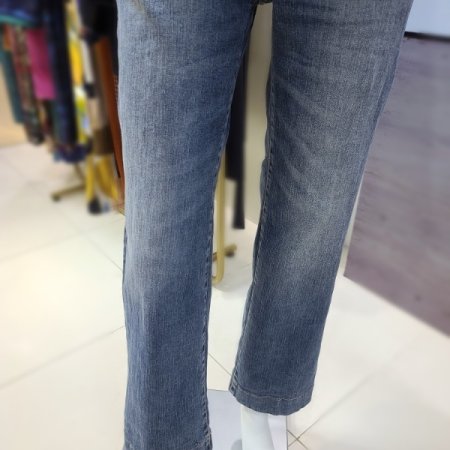 밴딩부츠컷데님팬츠