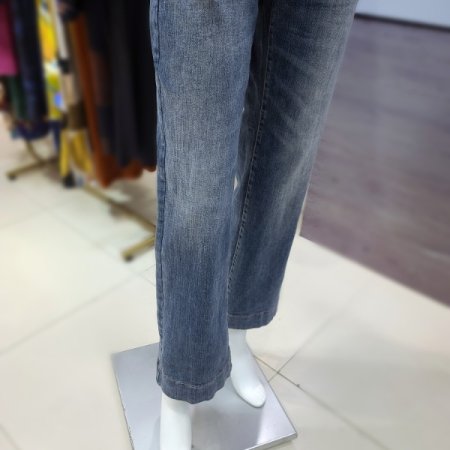 밴딩부츠컷데님팬츠