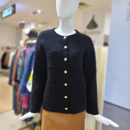 울혼방라운드형자켓