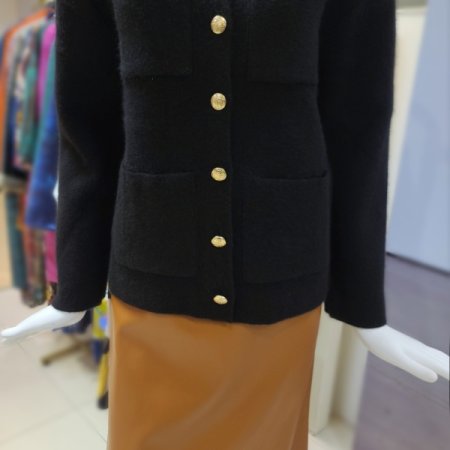 울혼방라운드형자켓