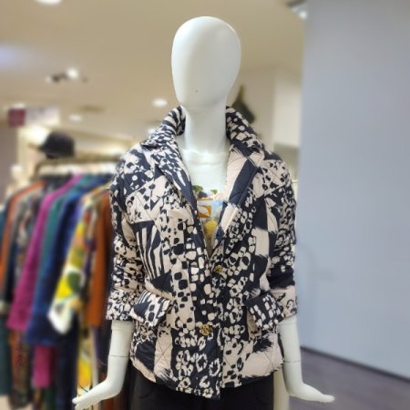 패치워크패딩자켓