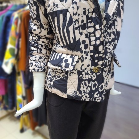 패치워크패딩자켓