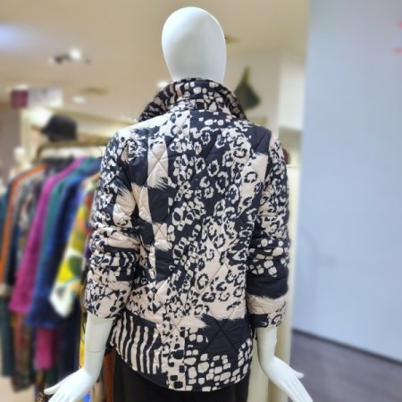 패치워크패딩자켓