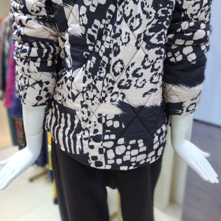 패치워크패딩자켓