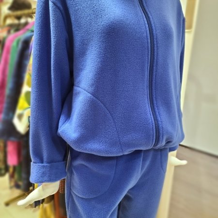 플리스스트링점퍼