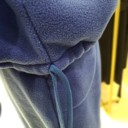 플리스스트링점퍼