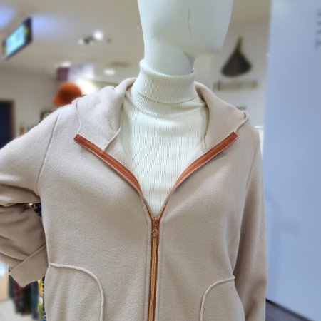 플리스후드집업점퍼2color