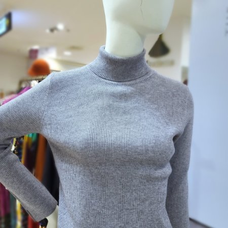 골지터들넥니트티셔츠3color