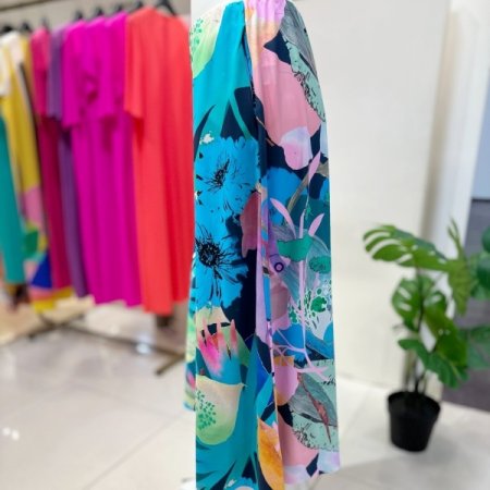 프린팅 밴딩 팬츠