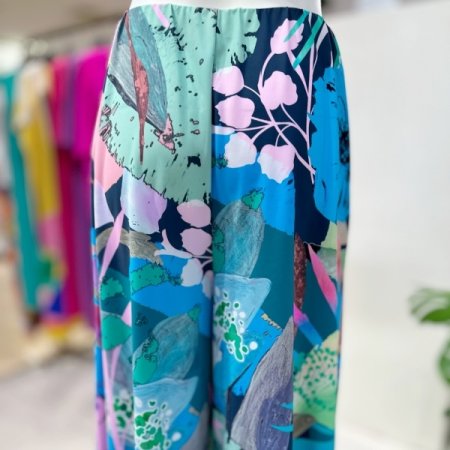 프린팅 밴딩 팬츠