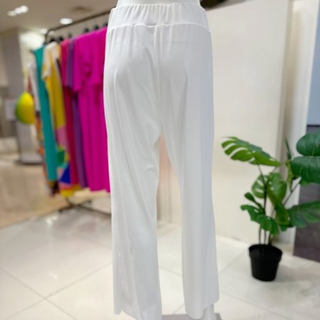 아웃포켓 화이트 팬츠