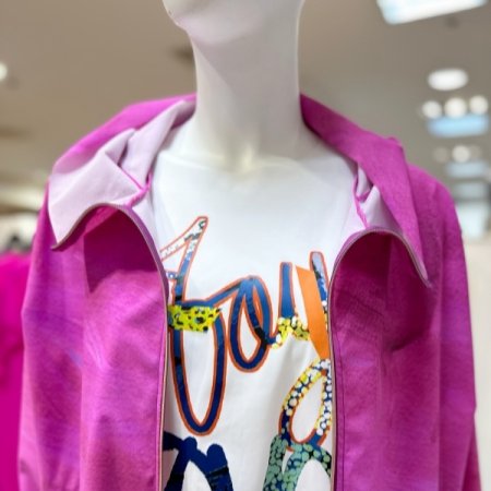 캔버스 크랍 점퍼