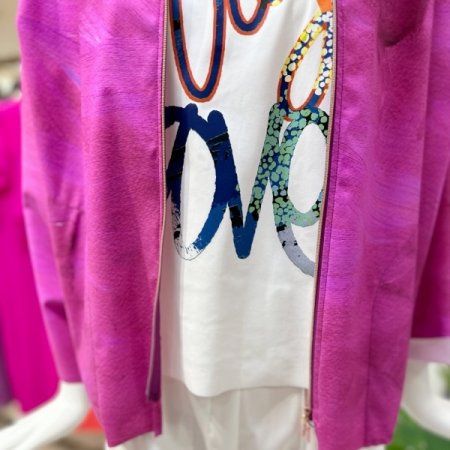 캔버스 크랍 점퍼