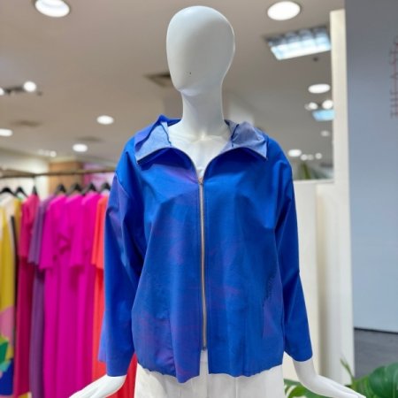 캔버스 크랍 점퍼