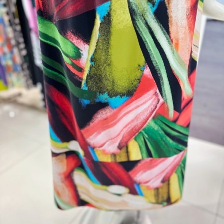 페인팅 롱 스커트