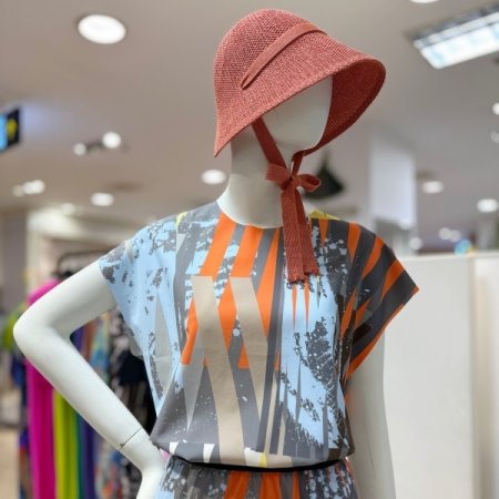 프린팅 셋업 블라우스