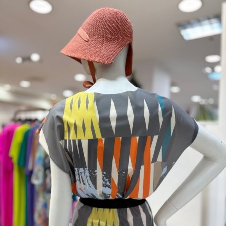 프린팅 셋업 블라우스