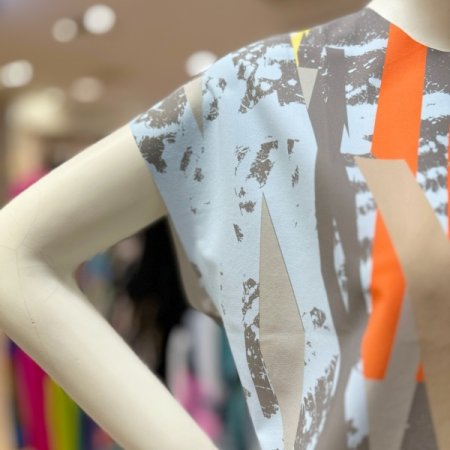 프린팅 셋업 블라우스