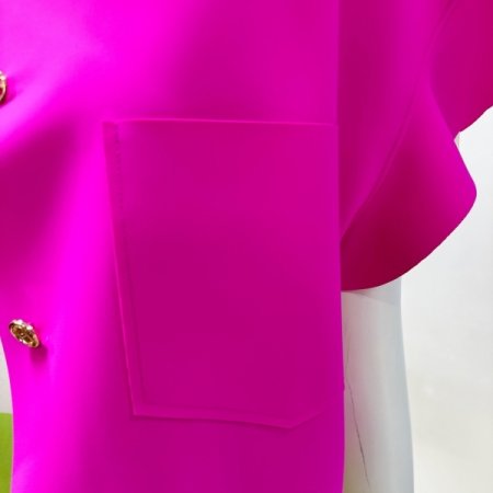 러플 소매 베스트