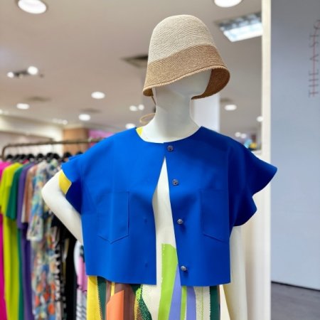 러플 소매 베스트