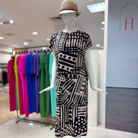 드로잉 블록 드레스