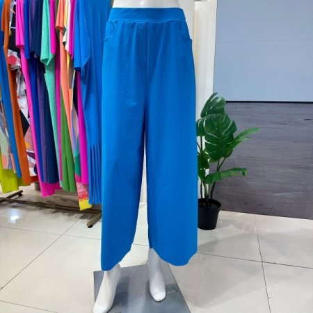 밴딩와이드팬츠