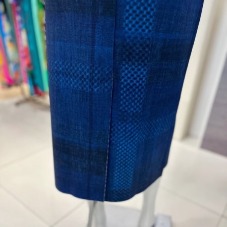 패턴 H라인 스커트