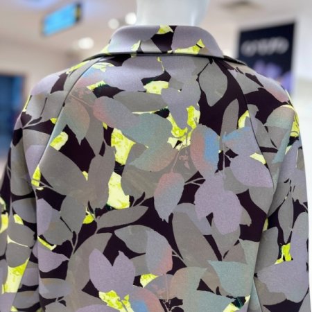 프린팅 패턴 자켓