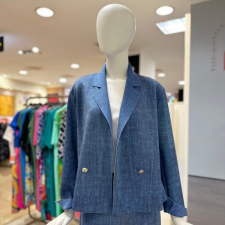 데님 라이크 에어쿠션 자켓