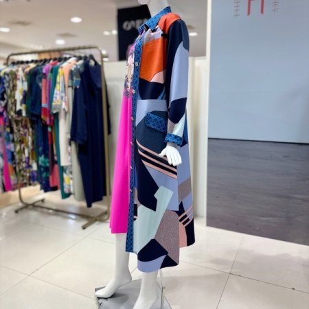 컨템 셔츠 드레스