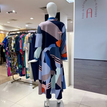 컨템 셔츠 드레스