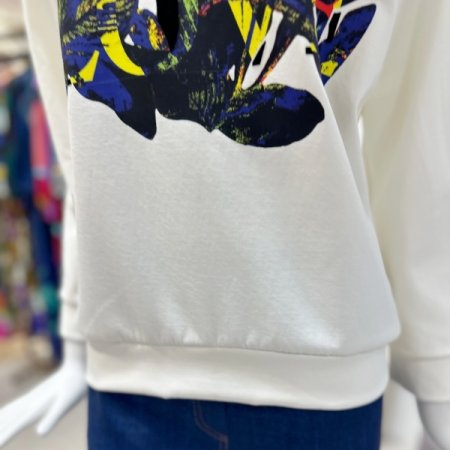 전면프린팅 긴팔 티셔츠