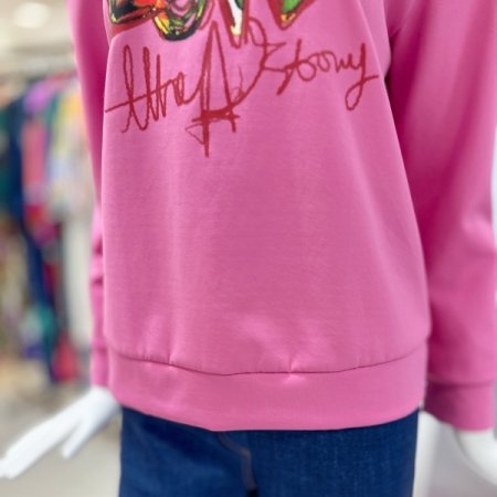 프린팅 후드 티셔츠