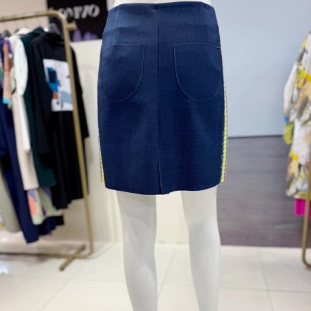 데님 라이크 골프 스커트