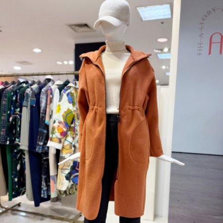 플리스 롱 스트링 점퍼