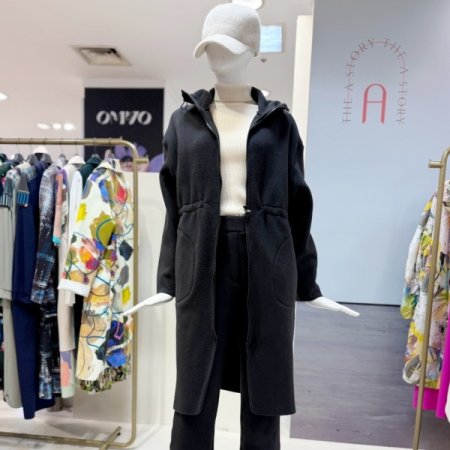 플리스 롱 스트링 점퍼