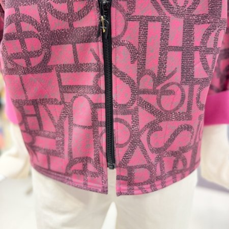 데님 로고 본딩 크롭 점퍼