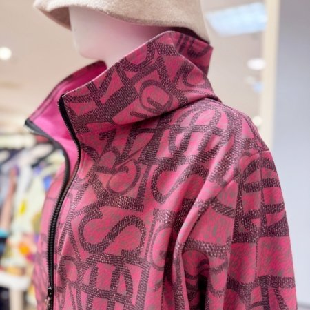 데님 로고 본딩 크롭 점퍼