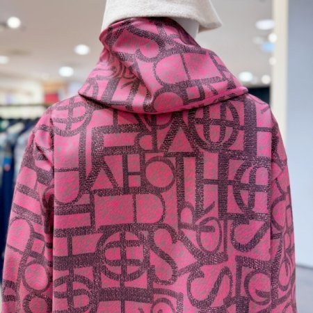 데님 로고 본딩 크롭 점퍼