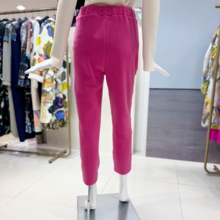 플리스 하프 조거팬츠