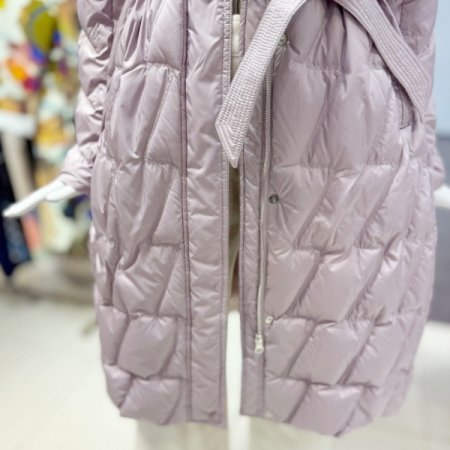 퀼팅 벨티드 패딩점퍼