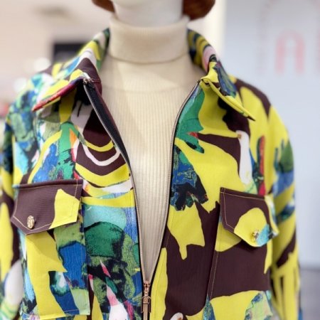 비플라워 본딩 재킷