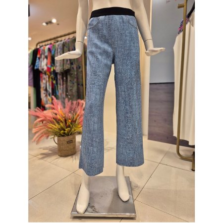 데님라이크 에어쿠션 일자팬츠