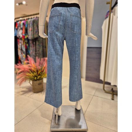 데님라이크 에어쿠션 일자팬츠