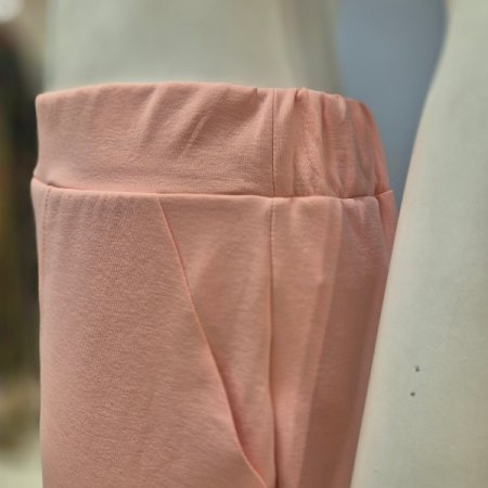 솔리드 하프 조거 팬츠