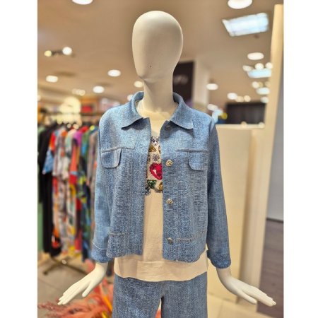 데님 라이트 셔츠 자켓