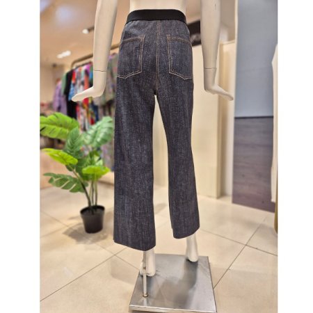 데님 라이크 스판 일자팬츠