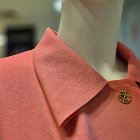 포켓 카라 반오픈넥 셔츠